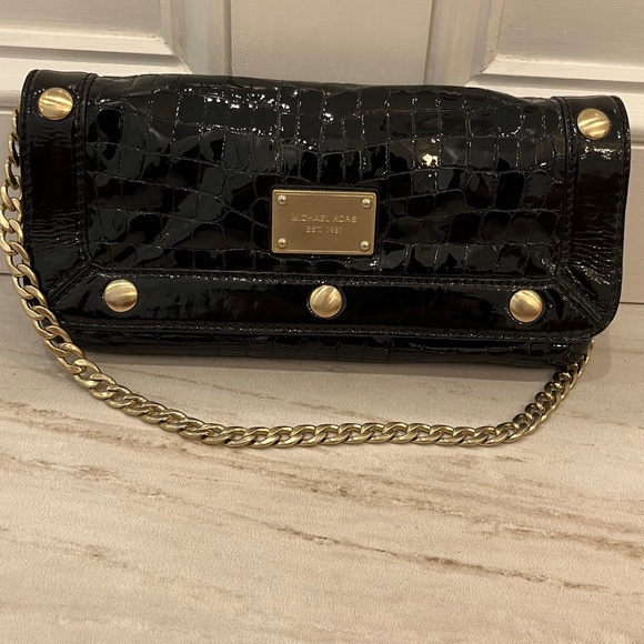 Michael Kors Black Clutch - Picture 1 of 6